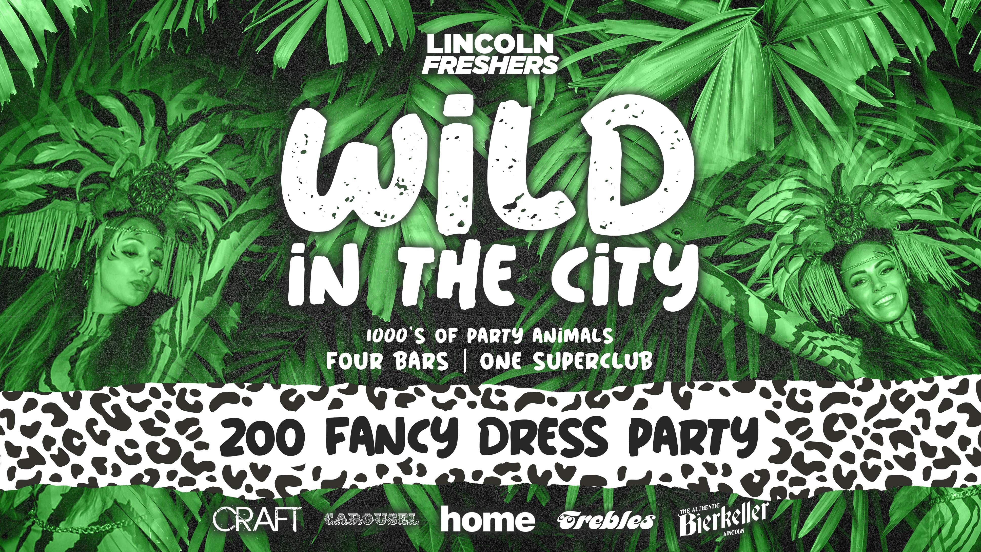 FRESHERS WILD IN THE CITY // ZOO PARTY // Home Nightclub