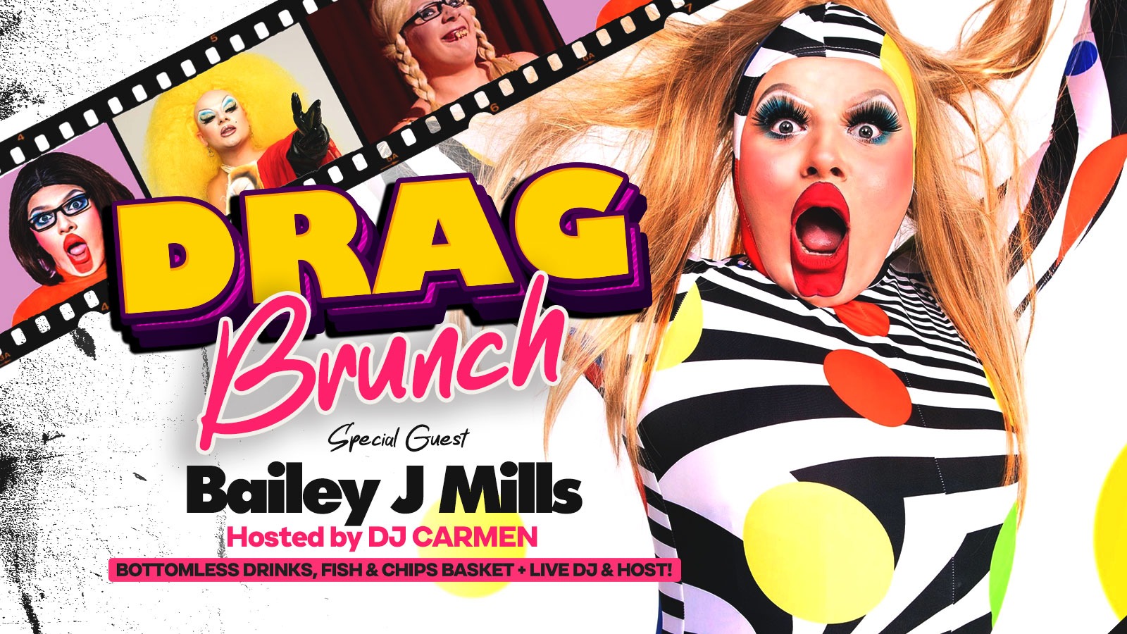Drag Brunch with special guest Bailey J Mills