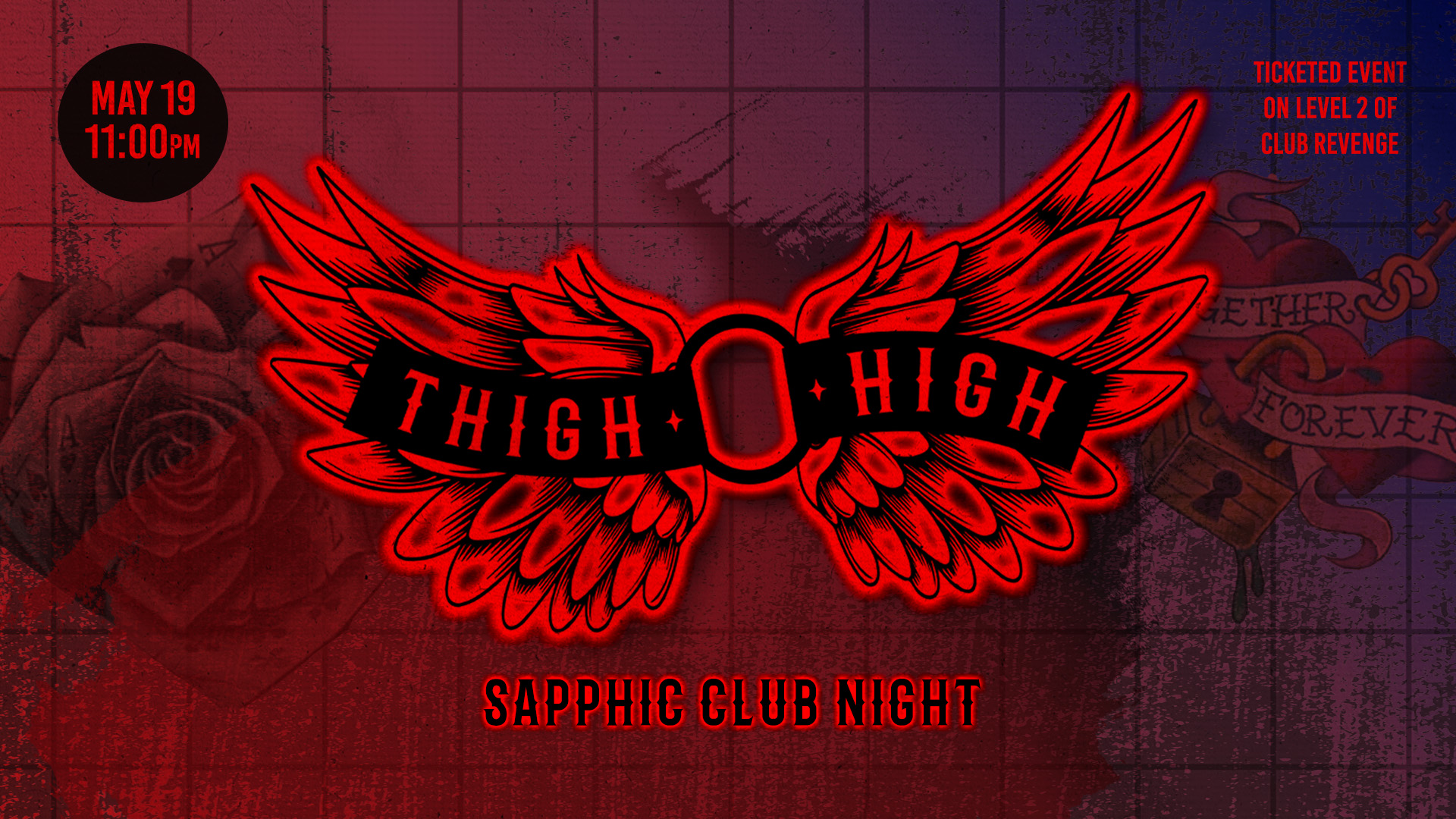 Thigh High – 19.05.23 – Level 2, Club Revenge