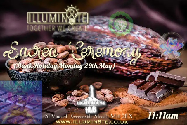 Illumin8te | Sacred Ceremony Blue Lotus Cacao (Bank Holiday 29th May @ THE LIGHTHOUSE  11AM