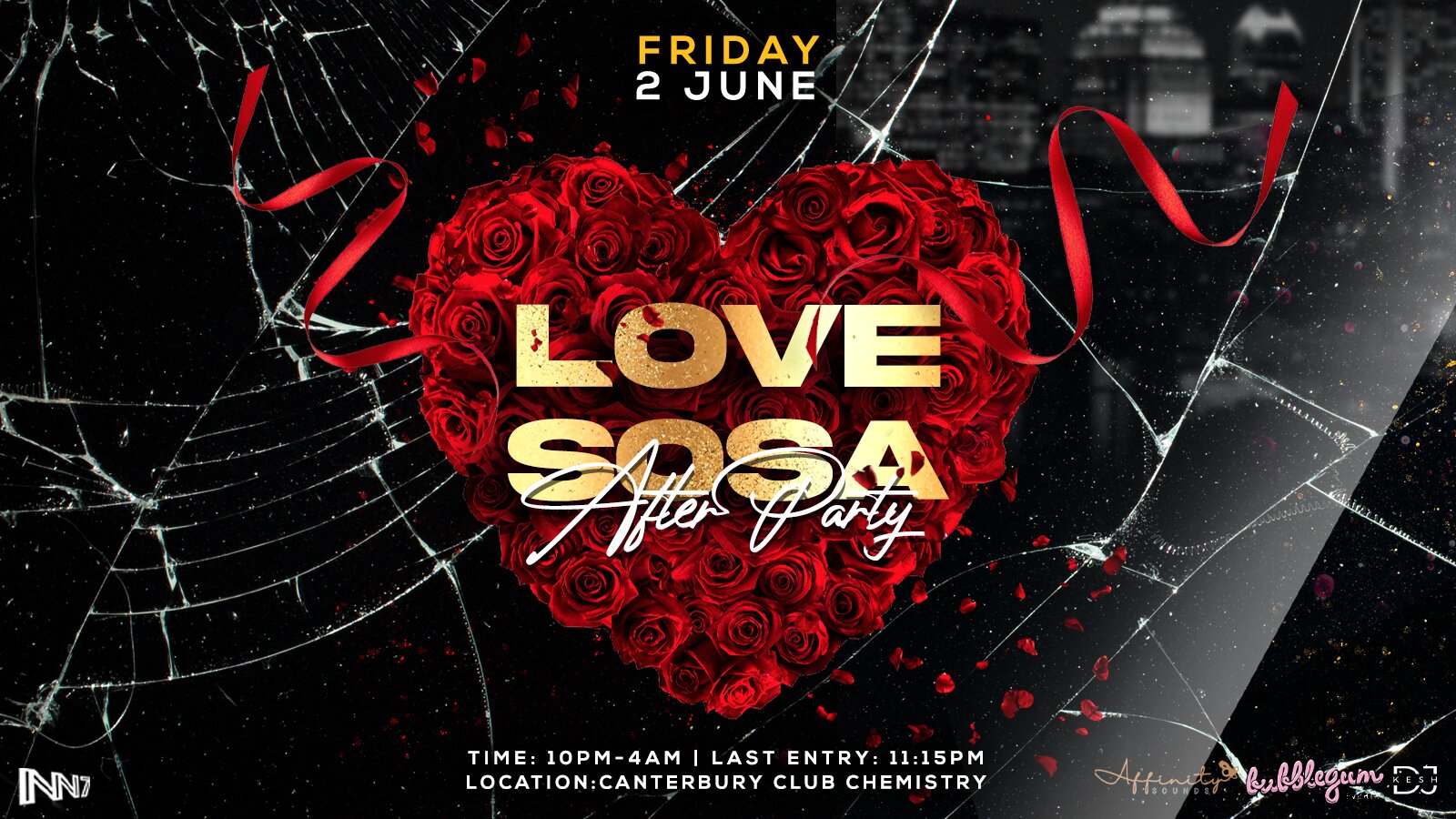 Love Sosa - official take me out after party - SPECIAL GUEST EVENT at