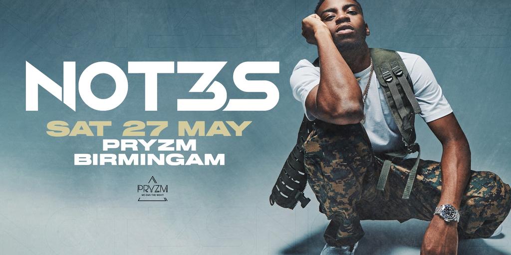 Lyfecode Saturdays Presents: UK Superstar NOT3S! – PRYZM