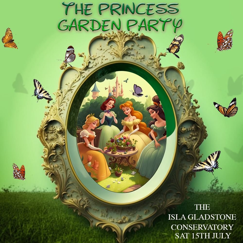 The Princess Garden Party : The Isla Gladstone Conservatory Liverpool