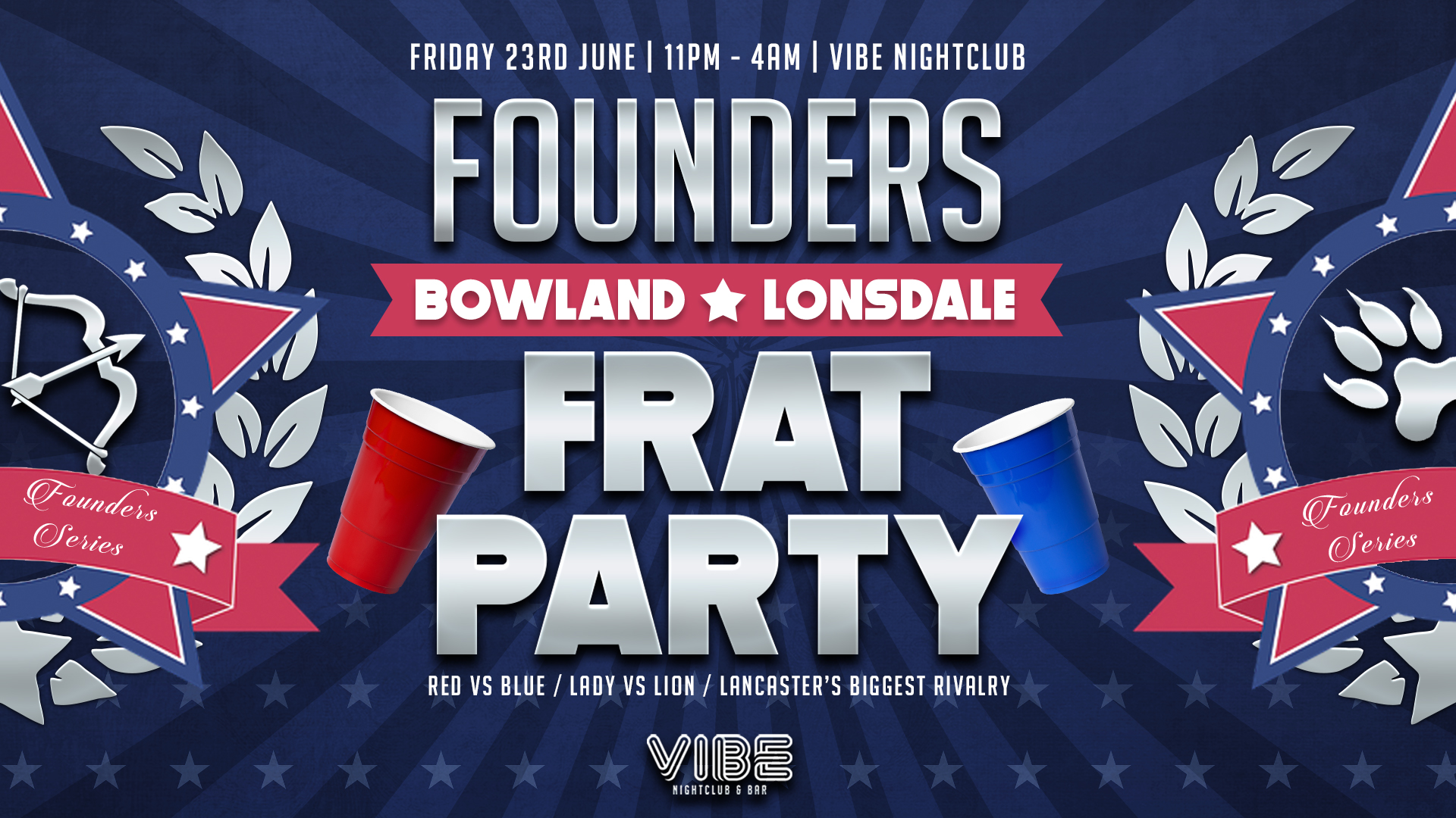 Founders FRAT PARTY | VIBE Fridays