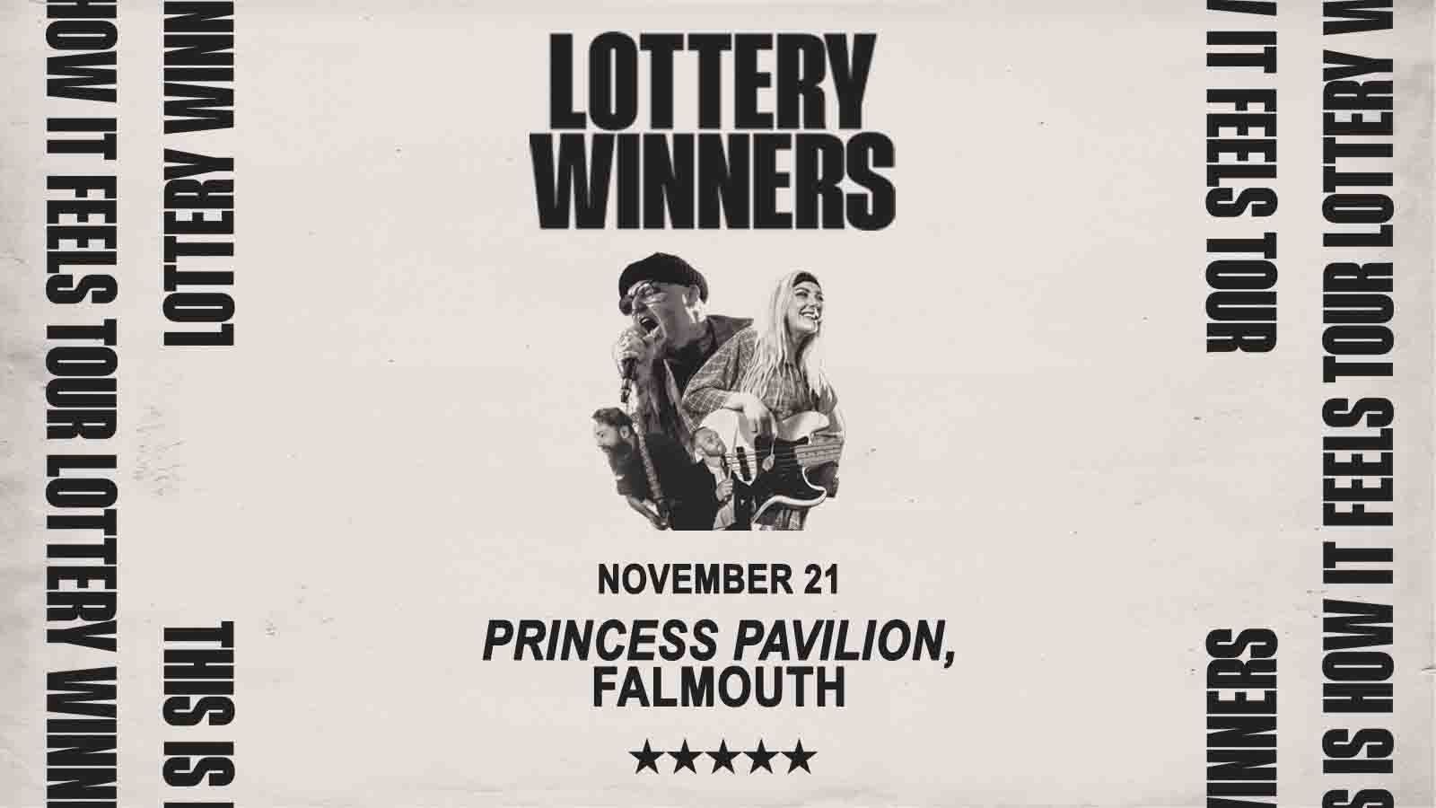 Lottery Winners at Princess Pavilion, Falmouth