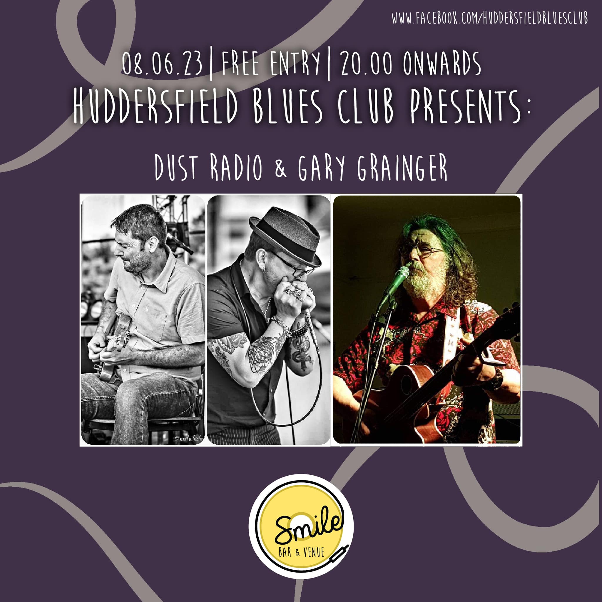 HUDDERSFIELD BLUES CLUB – DUST RADIO & GARY GRAINGER