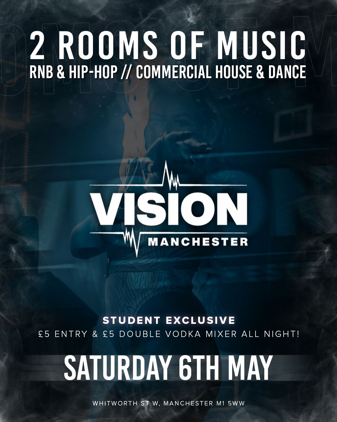 Switch Saturdays at Vision Nightclub 6th May