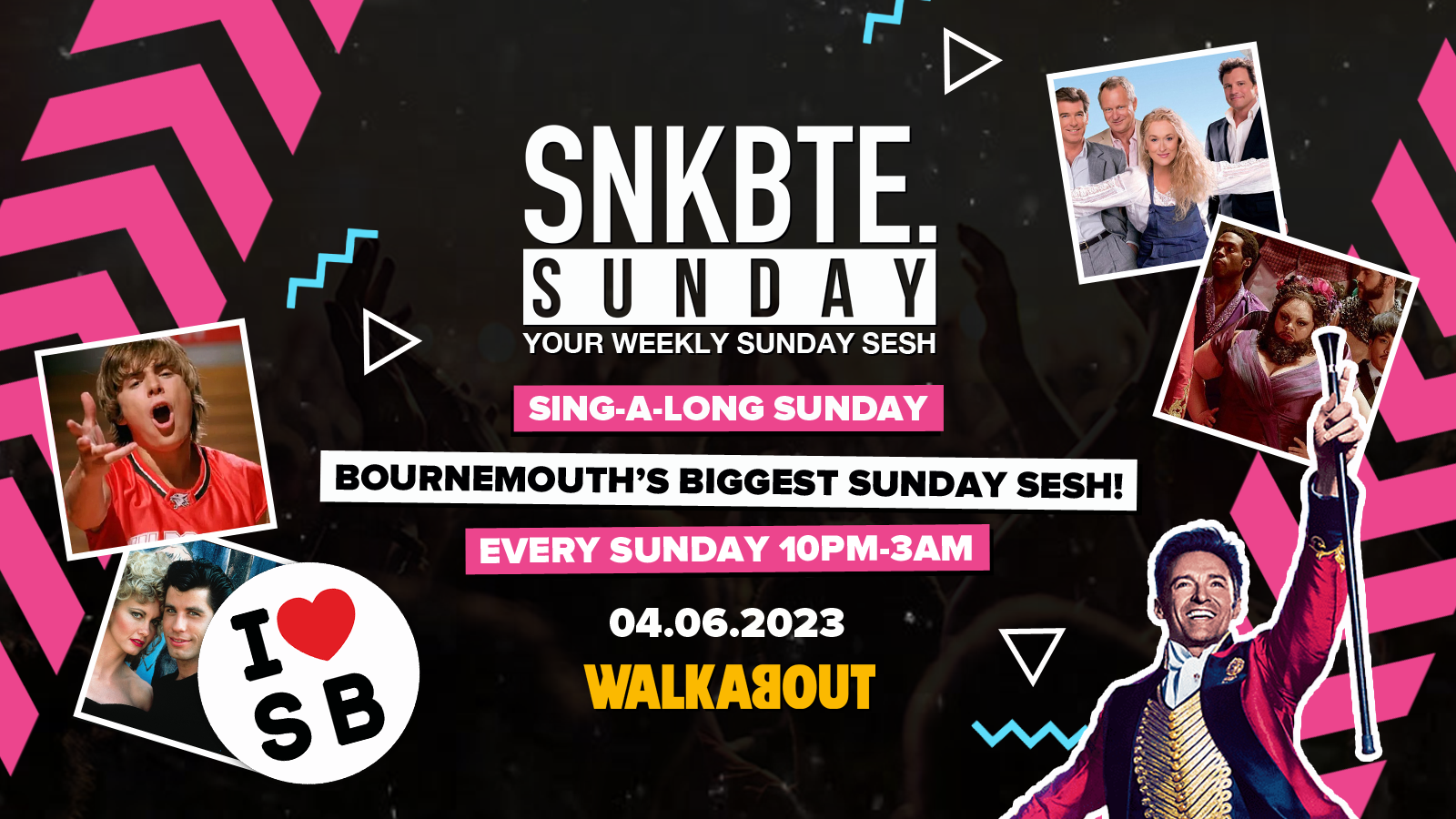 Snakebite Sundays @Walkabout // Sing-a-long Sunday!