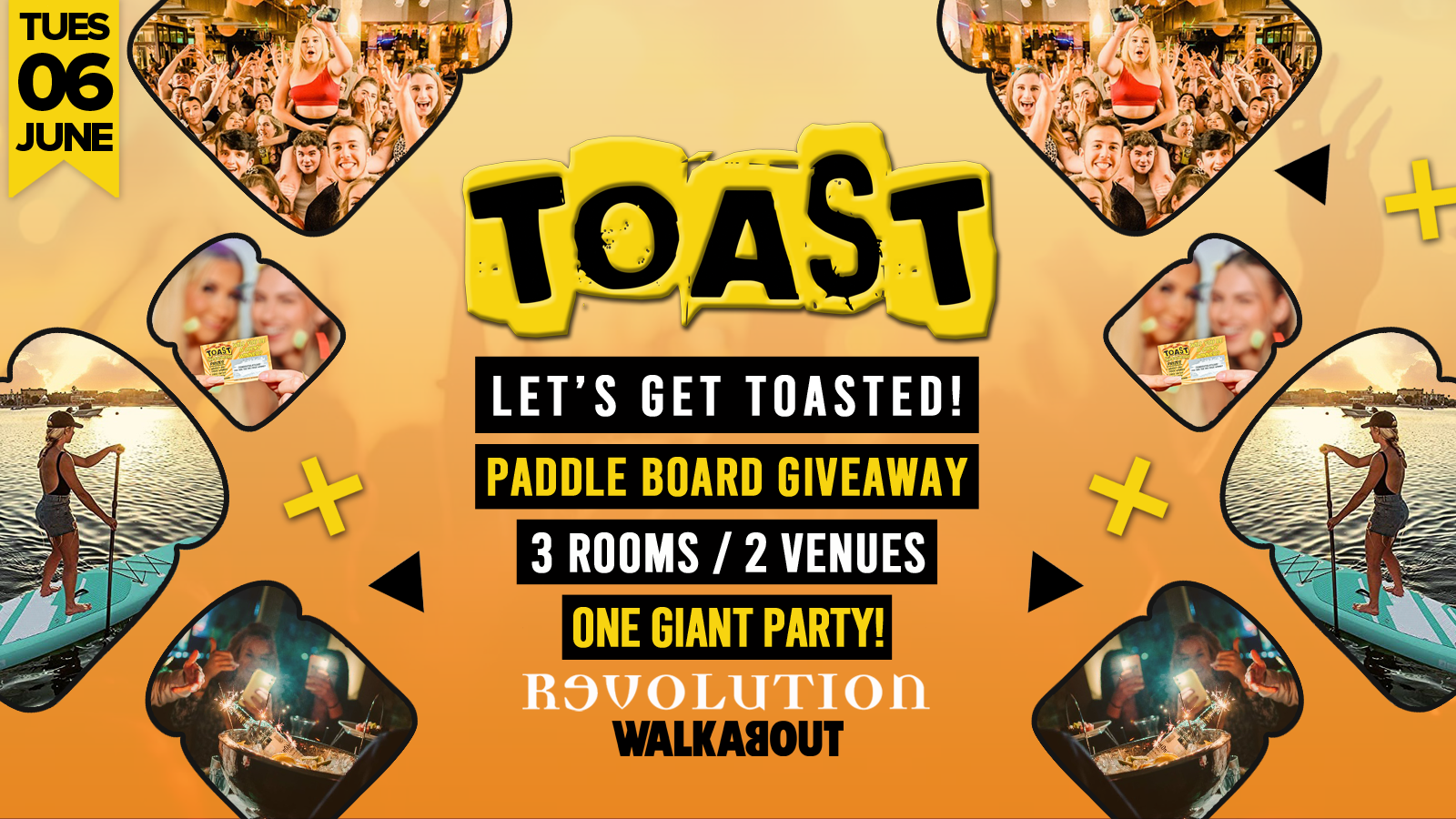 Toast • Paddle Board Giveaway • Revolution & Walkabout