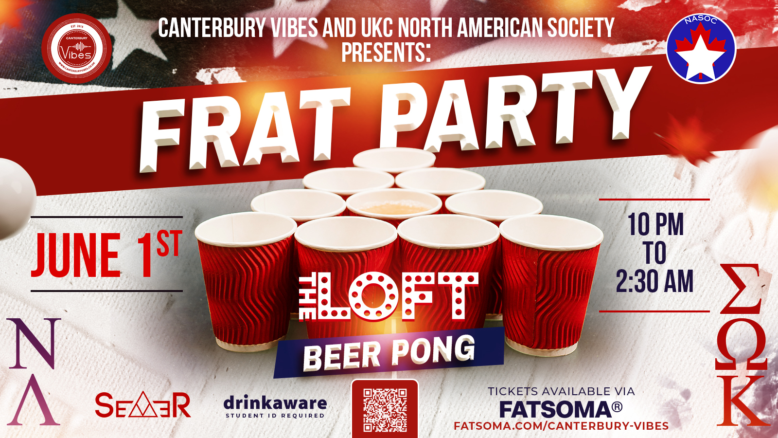 Frat Party hosted by UKC North American Society