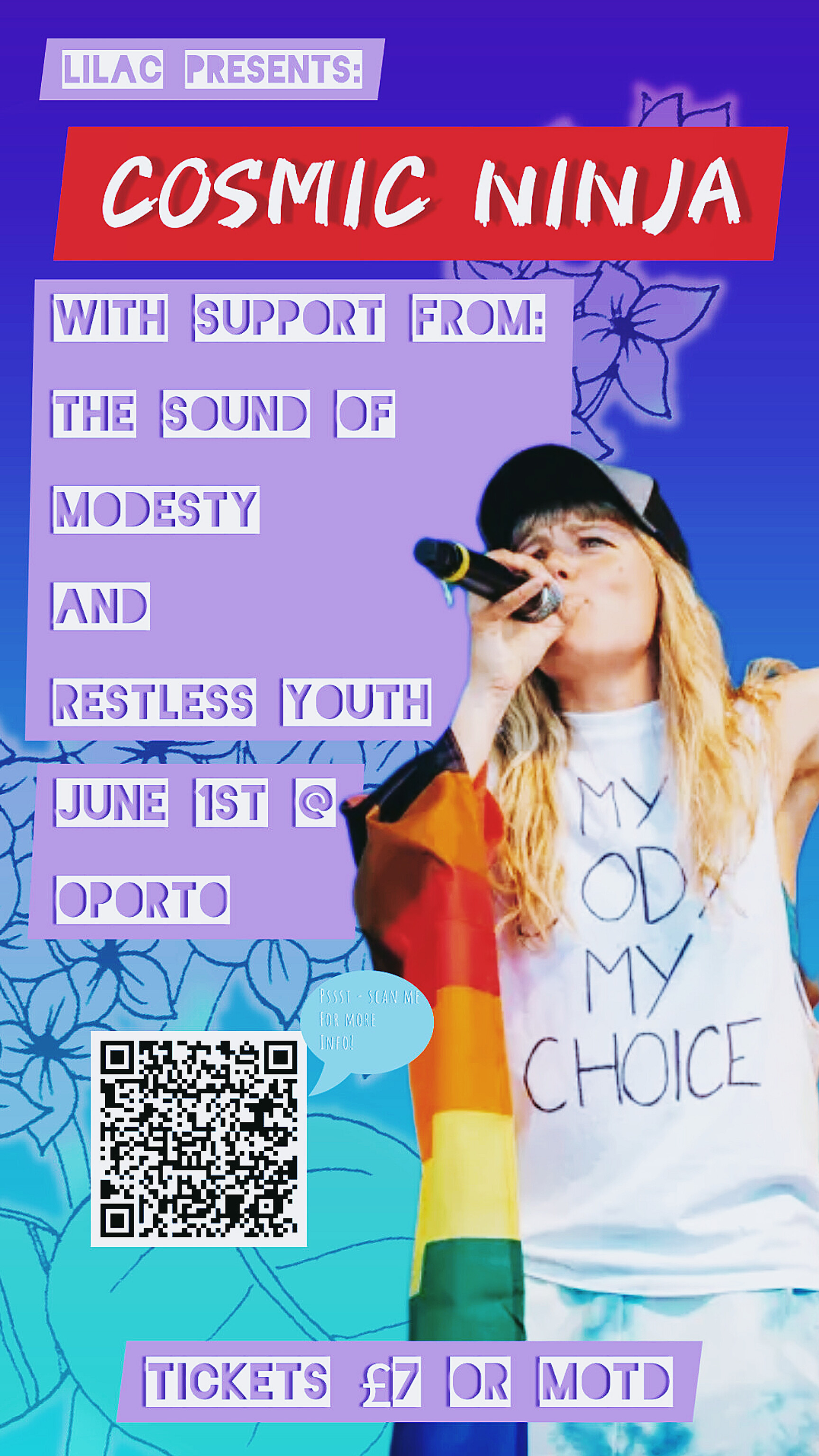 Cosmic Ninja + The Sound Of Modesty & Restless Youth