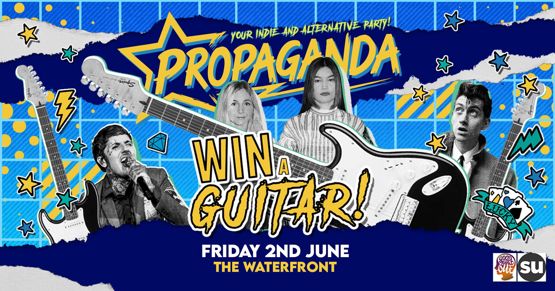 THIS FRIDAY – Propaganda Norwich – Guitar Giveaway Competition!