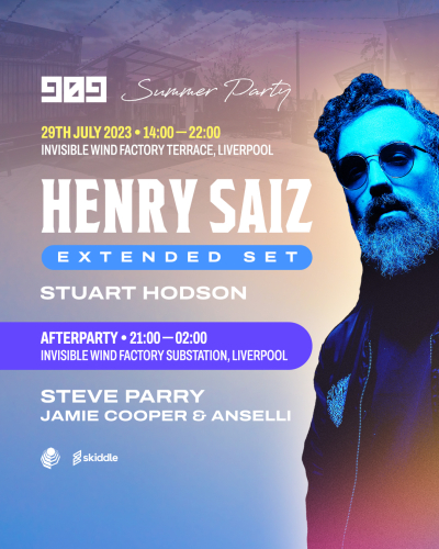 909 presents – Henry Saiz