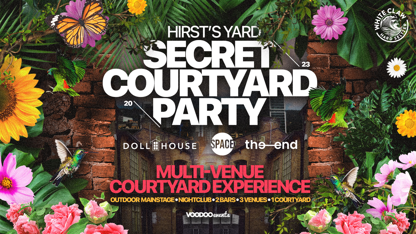Secret Courtyard Party Tickets – 28th May