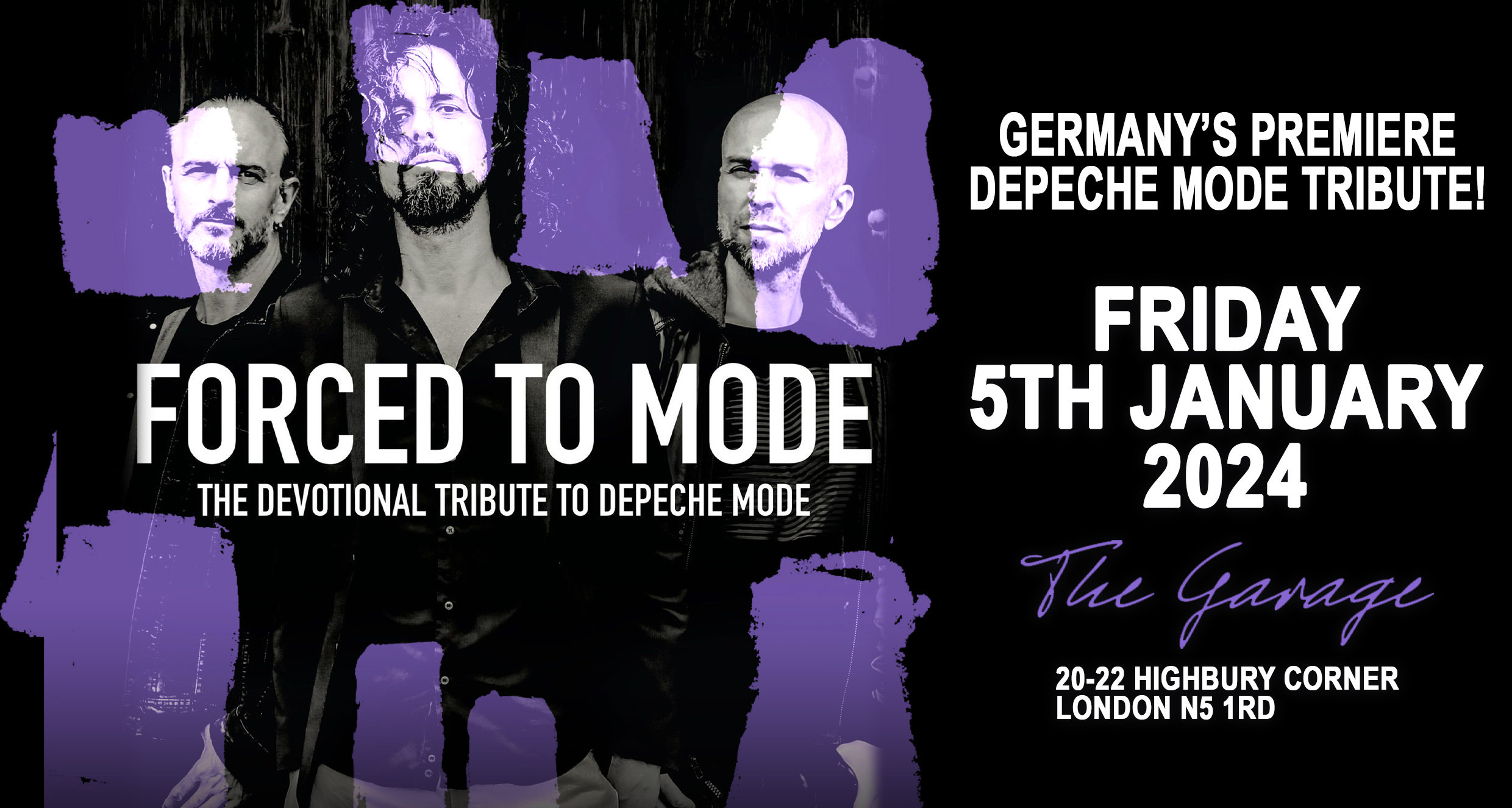 FORCED TO MODE – Germany’s Premiere Depeche Mode Tribute