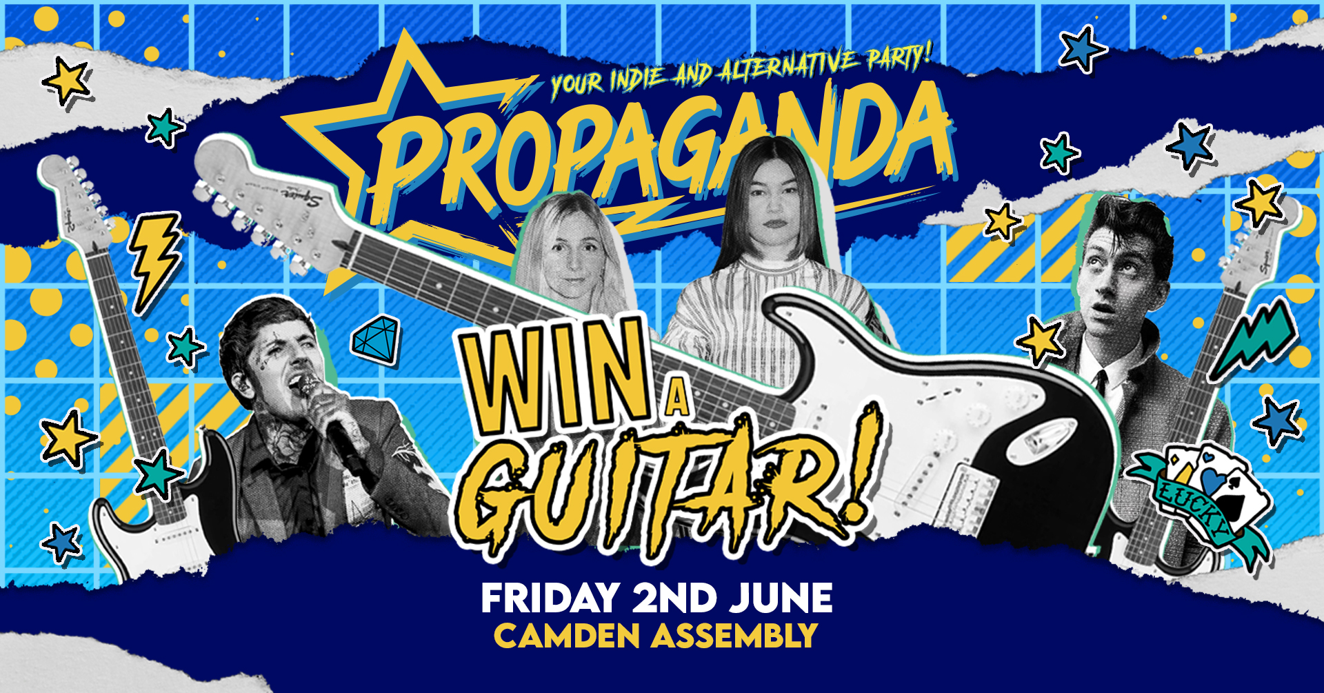 Propaganda London – Guitar Give-away Competition!