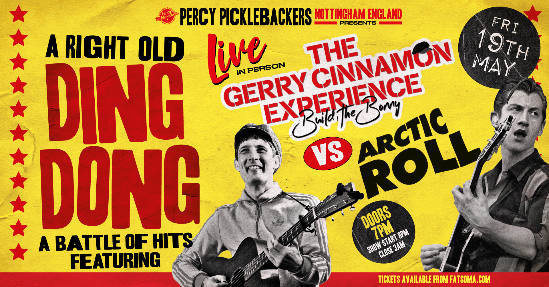 *A RIGHT OLD DING DONG - LIVE* THE GERRY CINNAMON EXPERIENCE VS ARCTIC ...