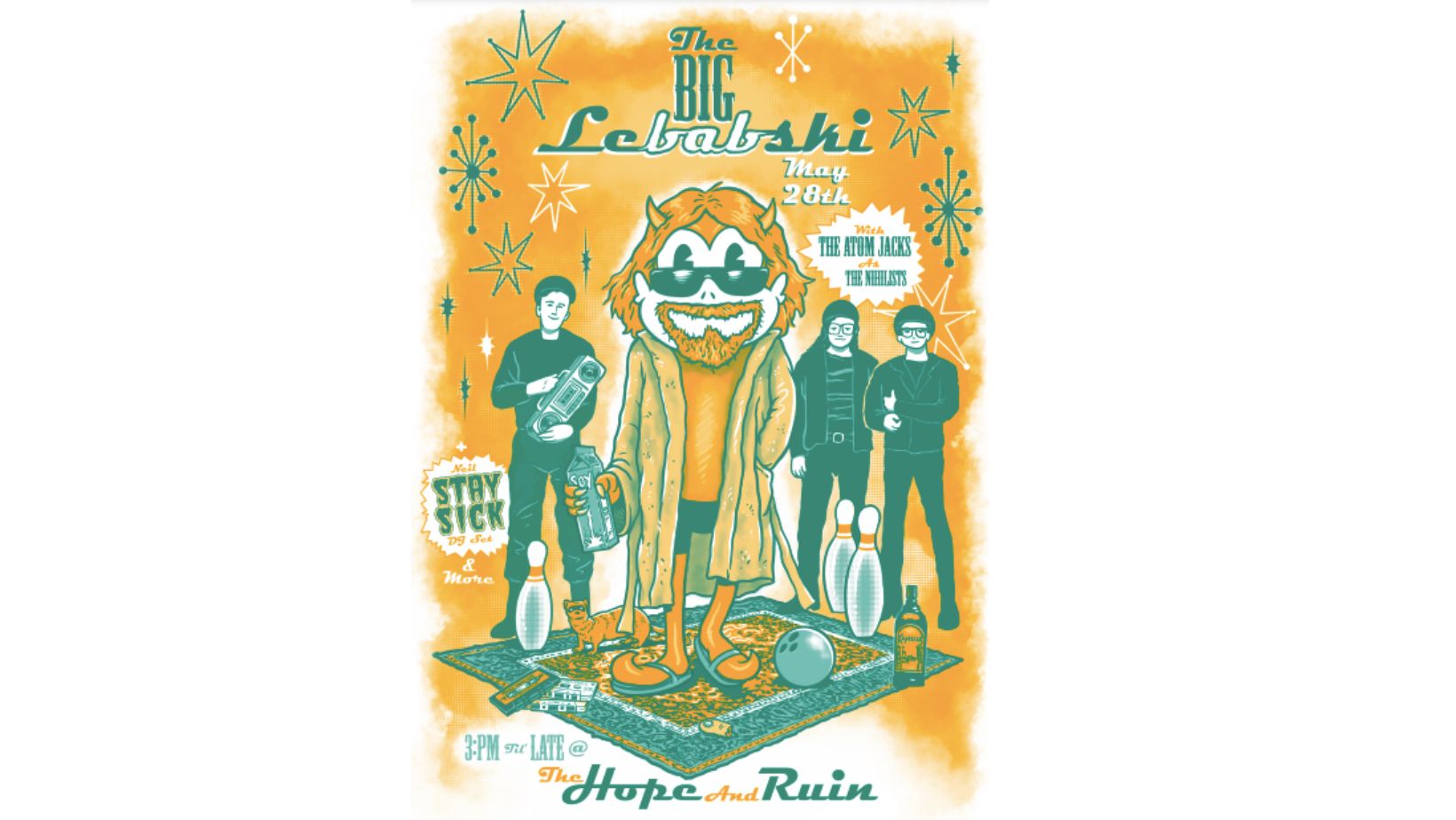 The Big LeBABski With Atom Jacks as Nihilists