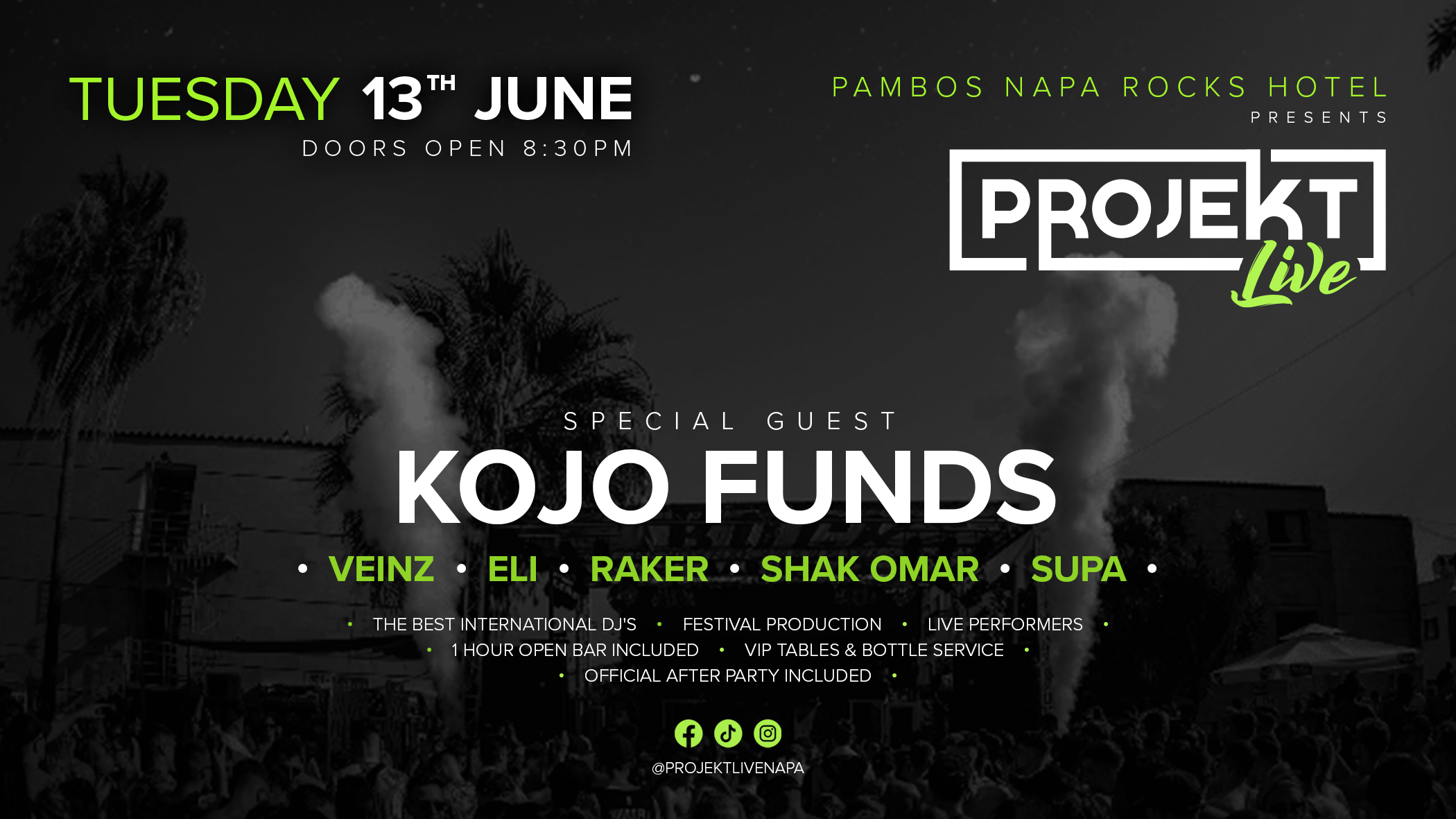 PROJEKT LIVE PRESENTS KOJO FUNDS – 13/06/23