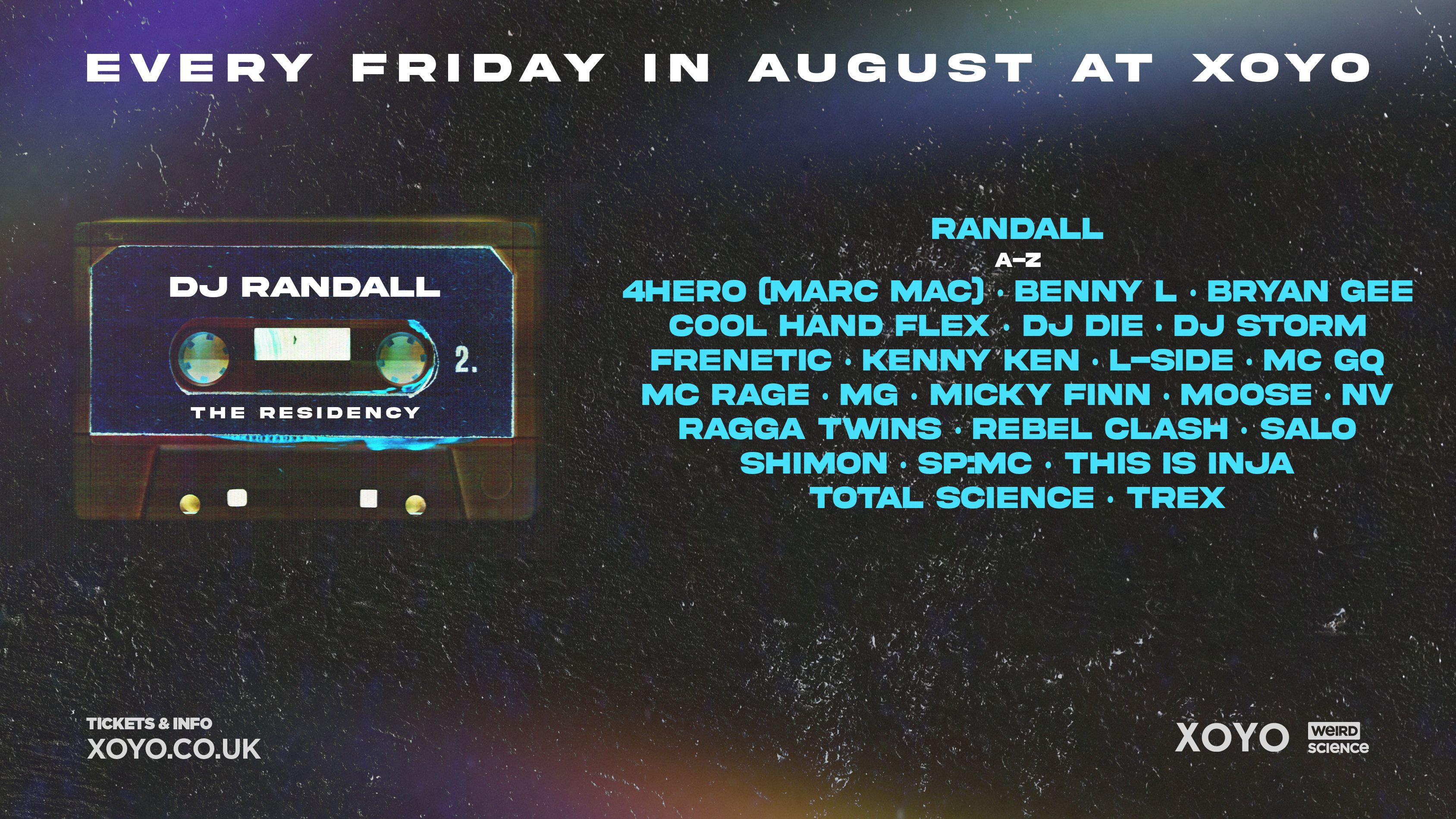 DJ Randall : The Residency (Week 1)