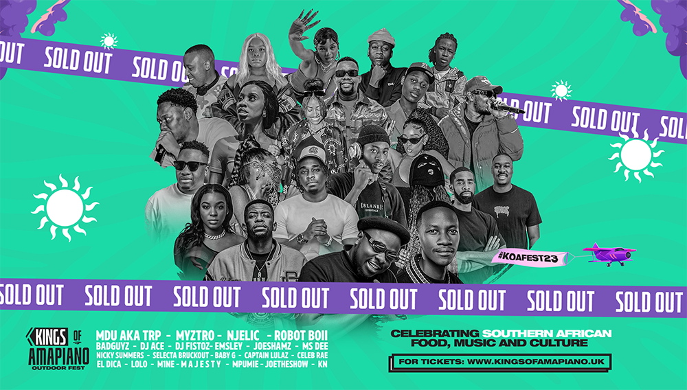 The Kings of Amapiano Outdoor Festival, Manchester