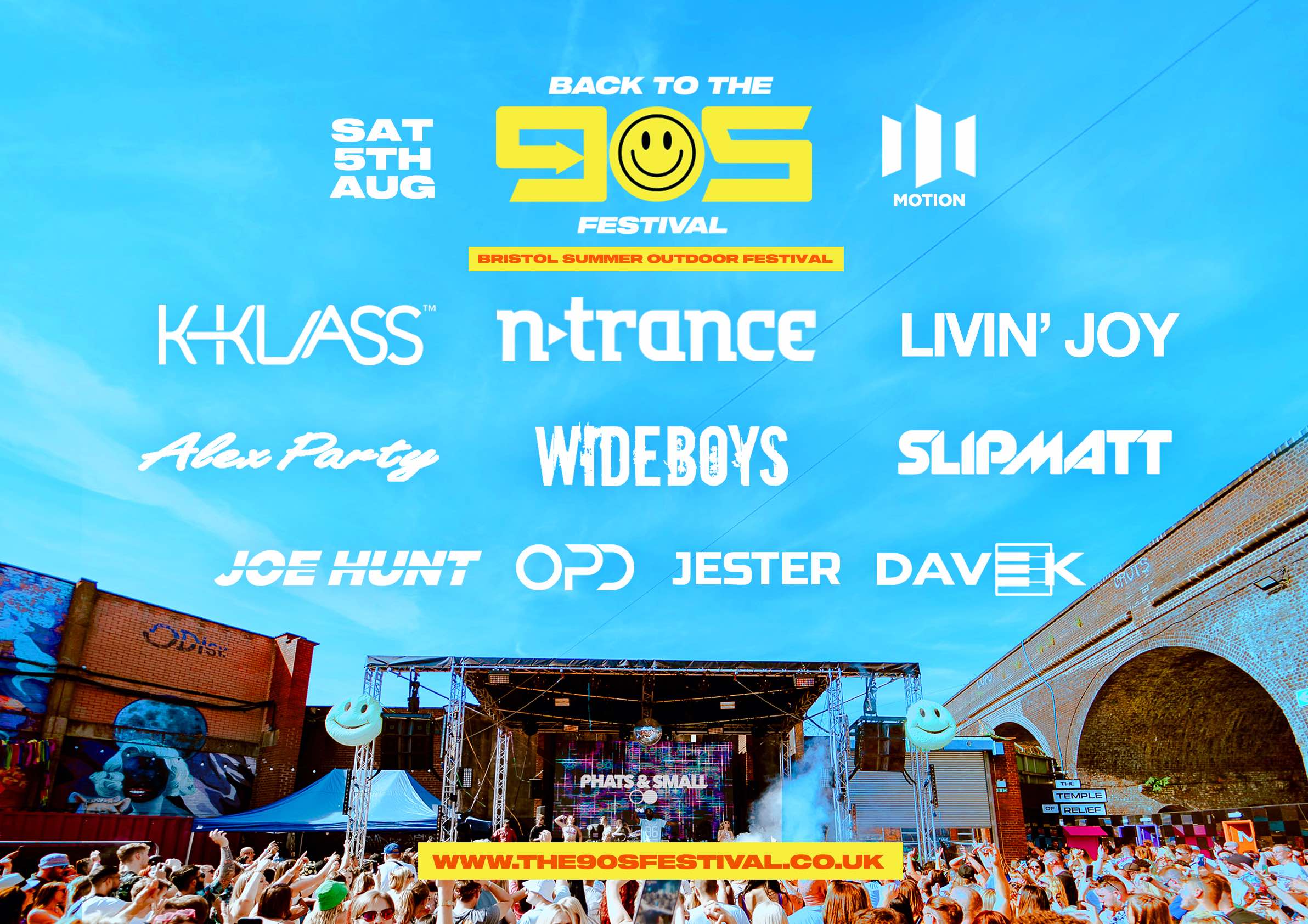Back To The 90s – Summer Outdoor Festival – Motion