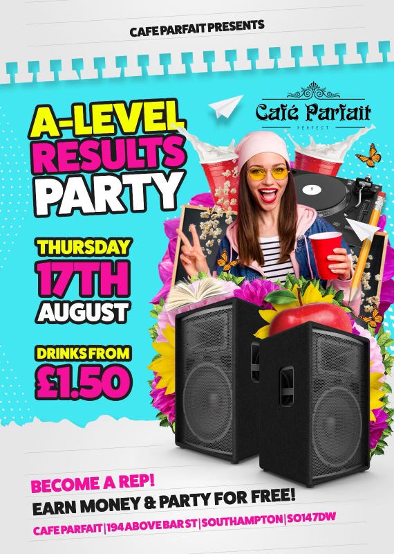A-Level Results Party (17th August)