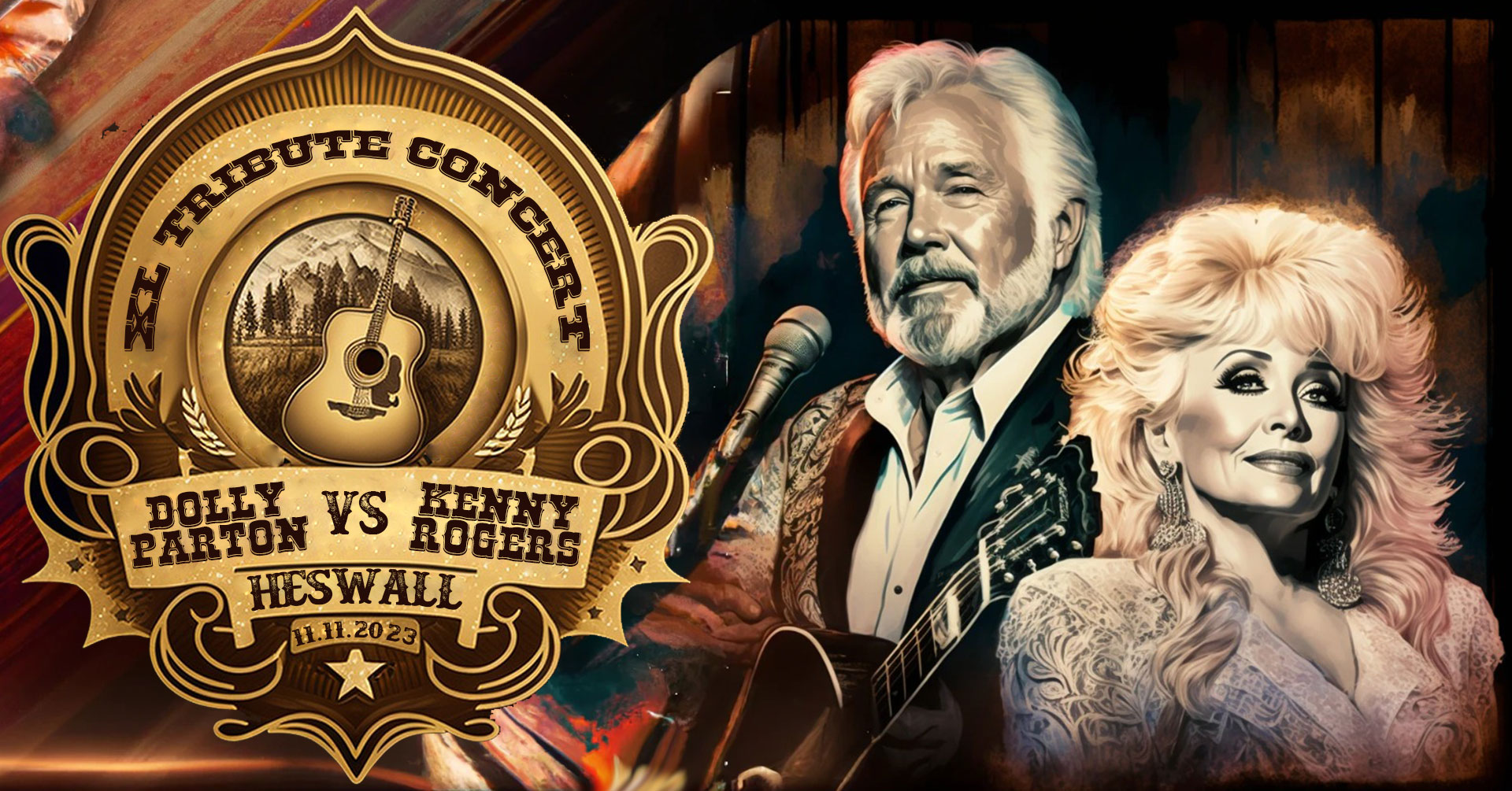 Dolly Parton Vs Kenny Rogers Comes To Heswall – Tribute Concert