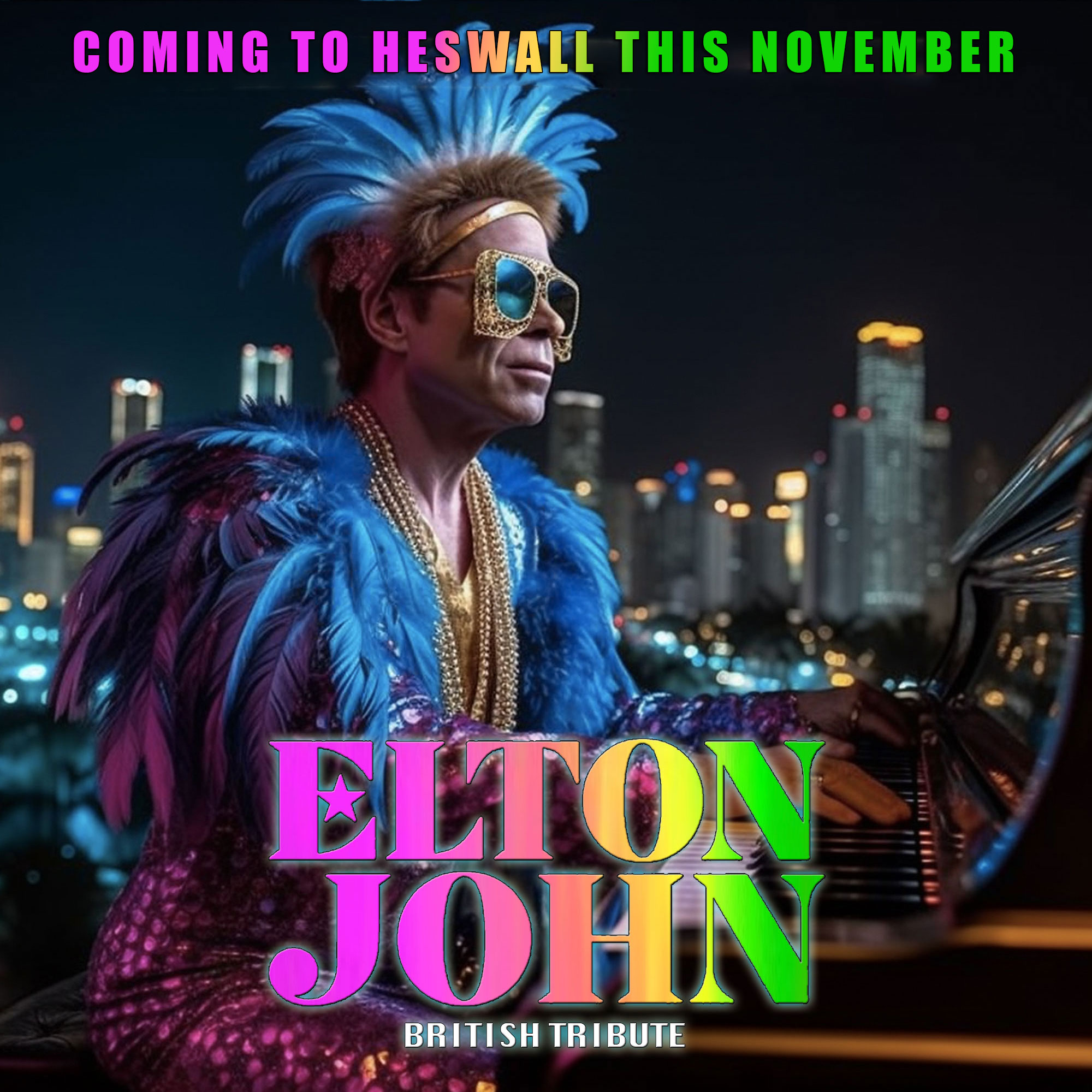 Elton John Tribute Concert Heswall