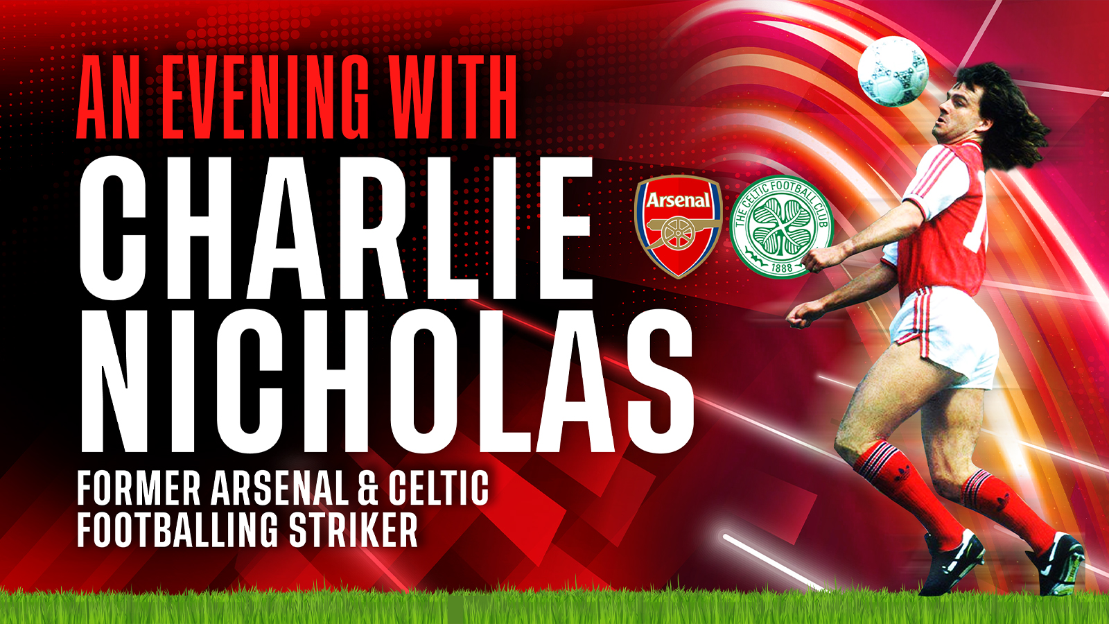 ⚽️ An Audience with Charlie Nicholas – CANCELLED!  ⚽️