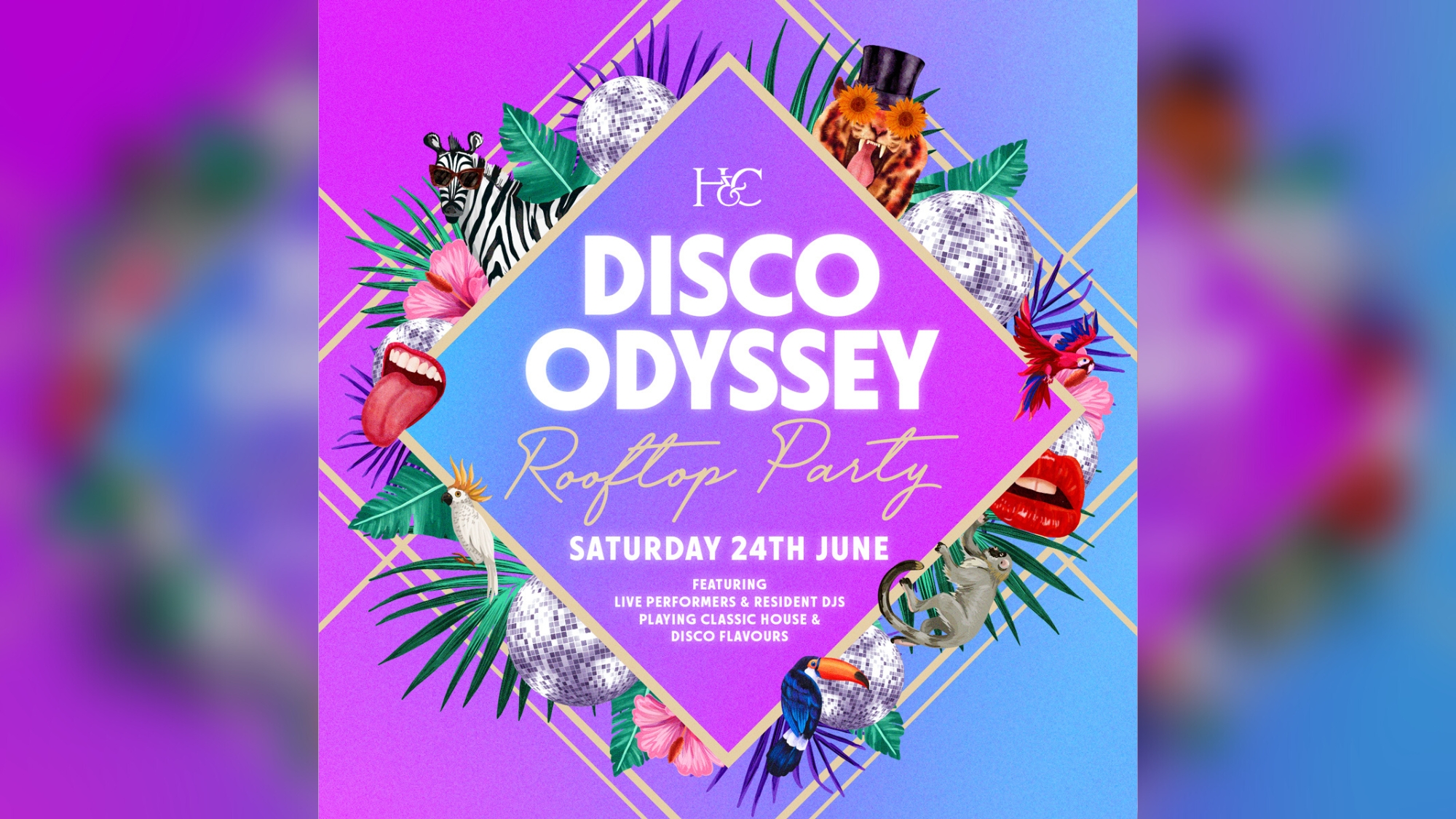 DISCO ODYSSEY ROOFTOP PARTY – 24/06