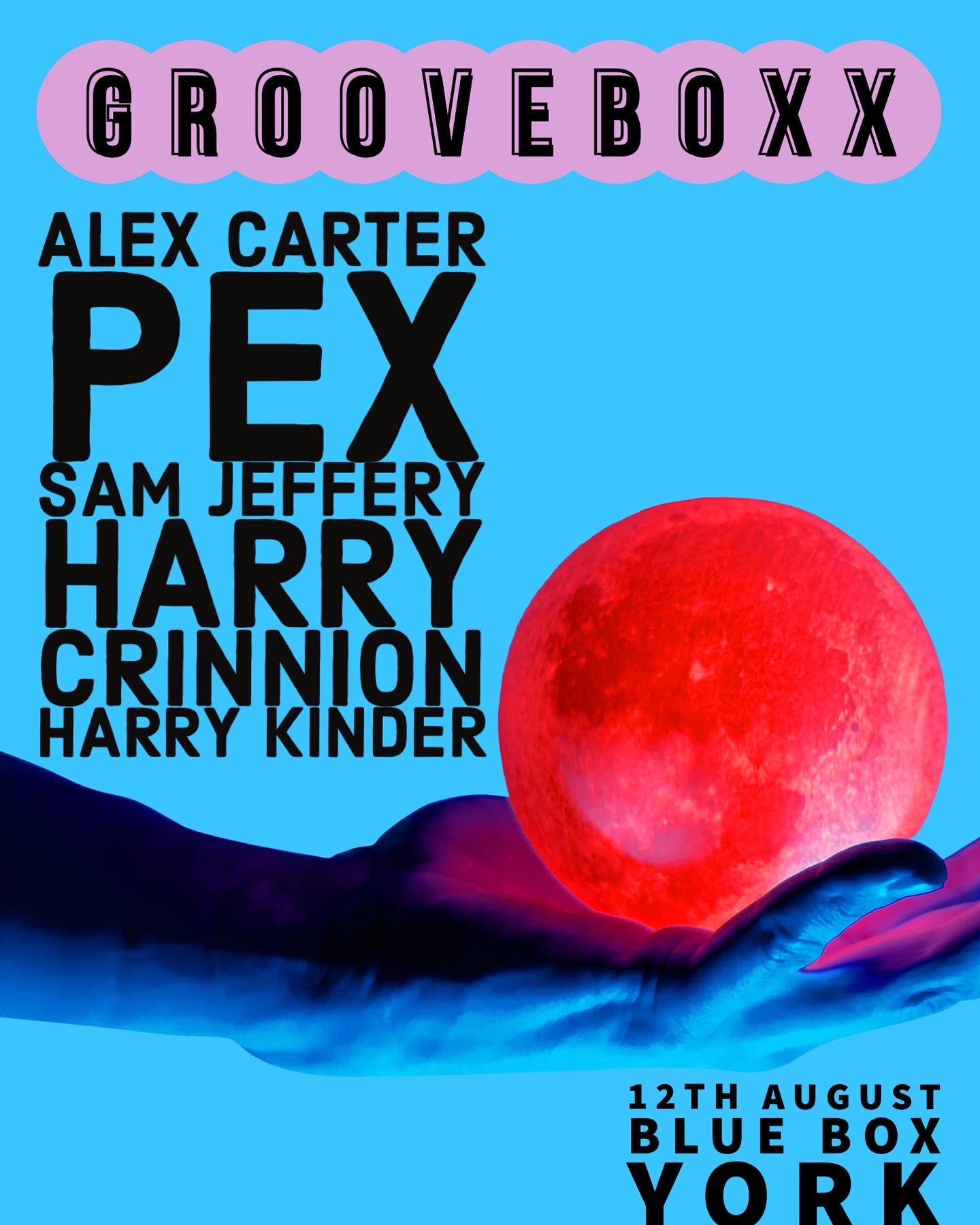 GROOVE BOXX (Summer Groove) at The Drawing Board Cafe/Bar, York on 12th