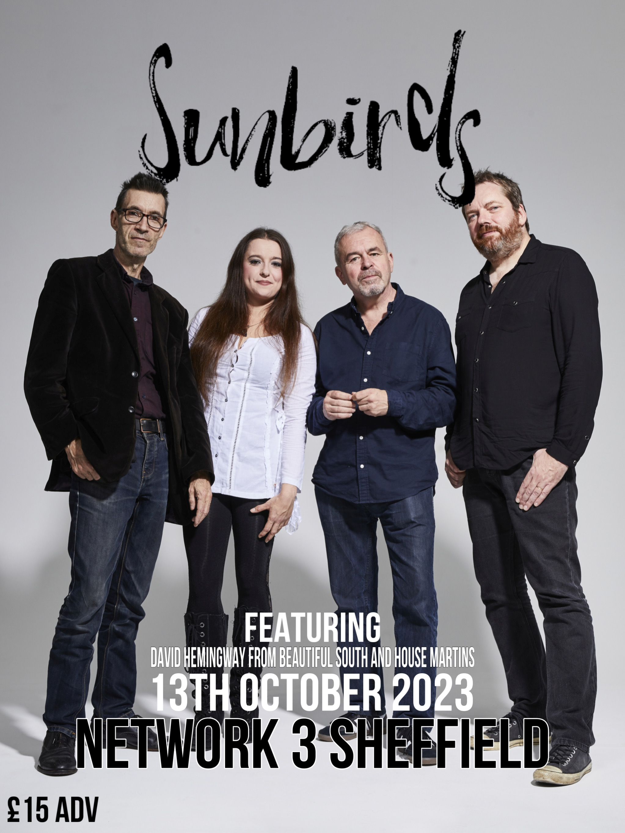 network presents : sunbirds @network3 13th oct 2023