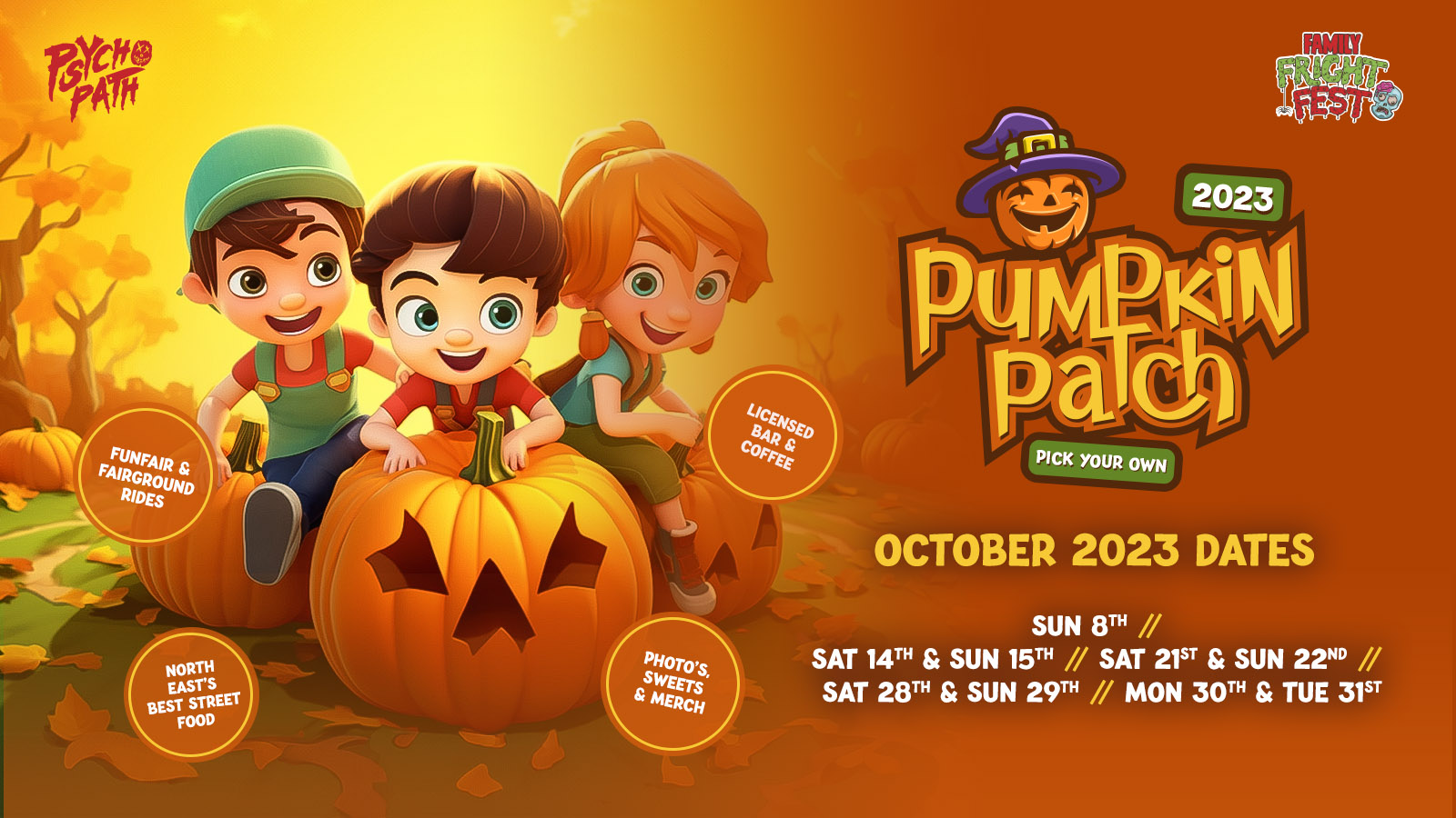 Pumpkin Patch – Sun 8th