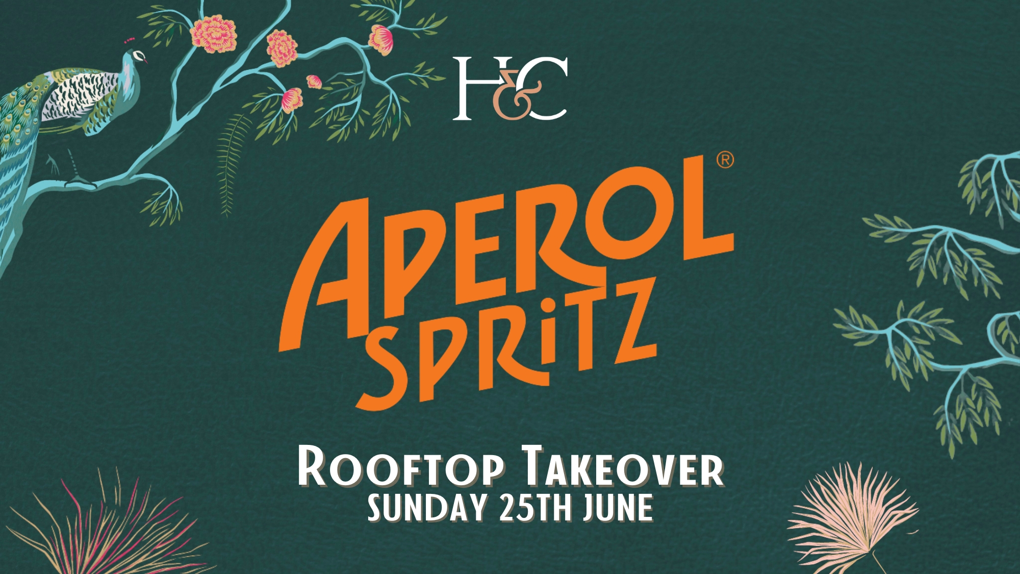 APEROL ROOFTOP TAKEOVER  [SPONSORED BY APEROL] – 25/06