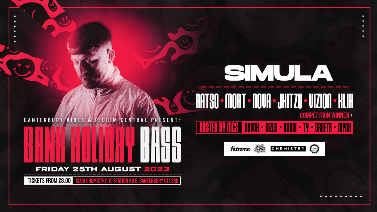 Bank Holiday Bass – special guest SIMULA