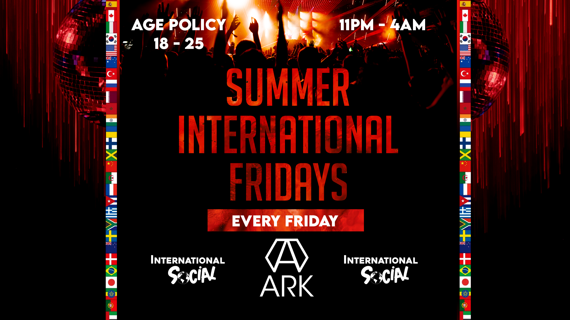 Summer International Fridays – 14.07.23