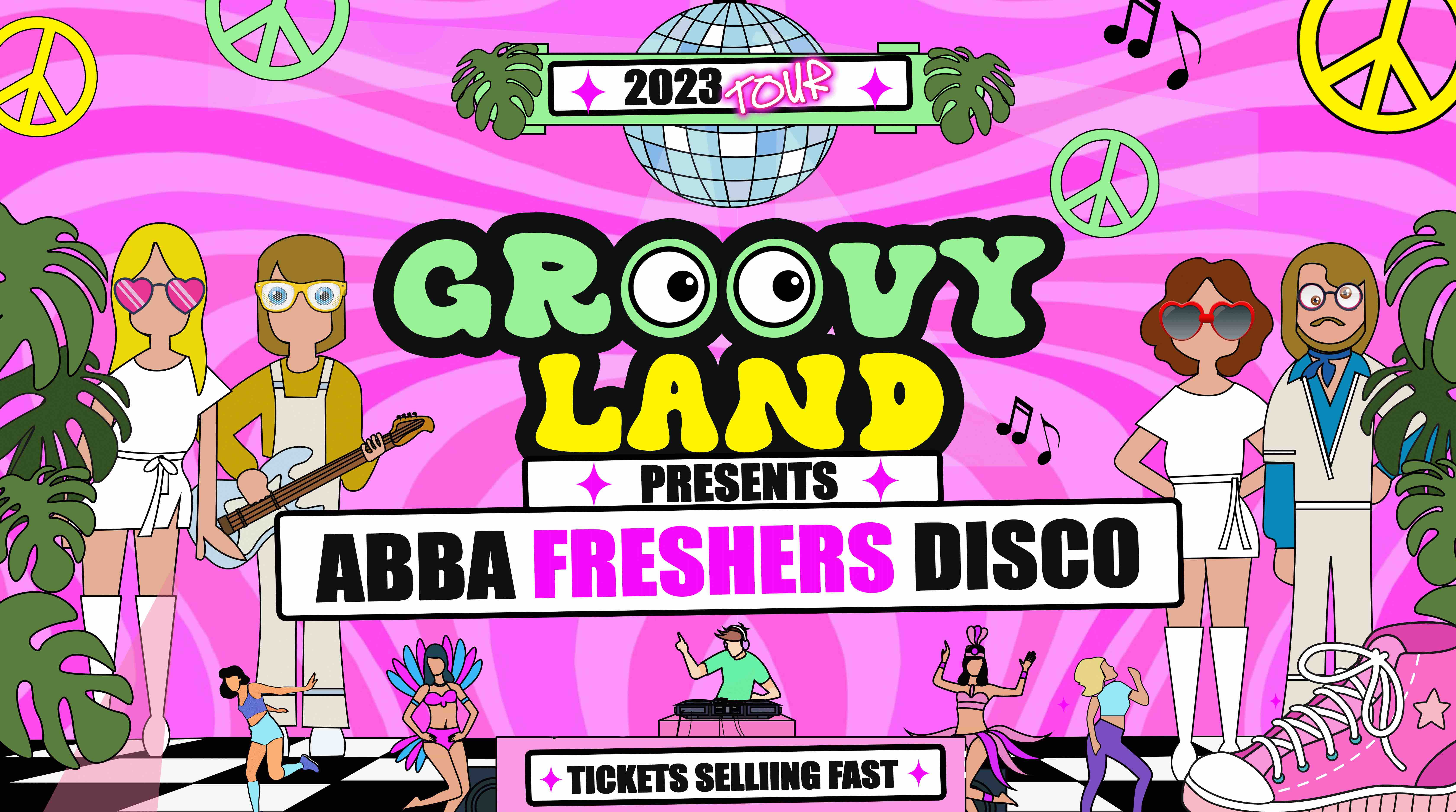 GROOVYLAND 🪩 LIVERPOOL 🪩  🎉 ☮️ THE ULTIMATE FUNKY FRESHERS DISCO ☮️ ✌️ 2023