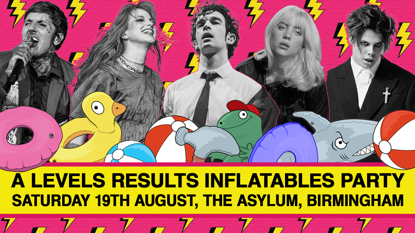 UPRAWR: A-Level Results Inflatables Party!