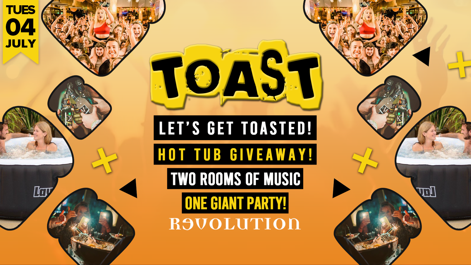 Toast • Hot Tub Giveaway • Revolution