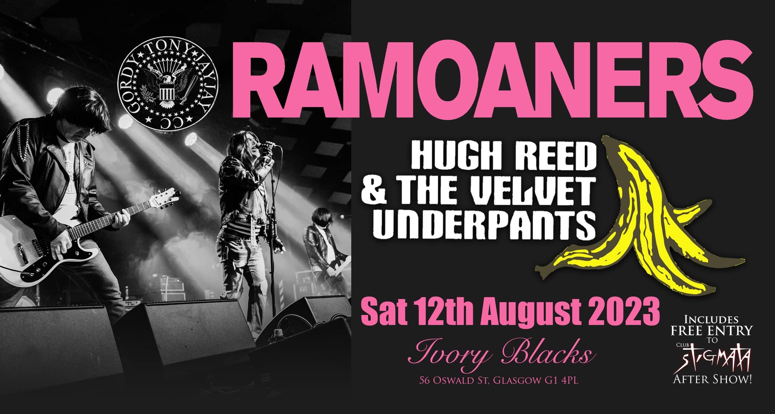 RAMOANERS (Ramones Tribute ) + Hugh Reed & The Velvet Underpants