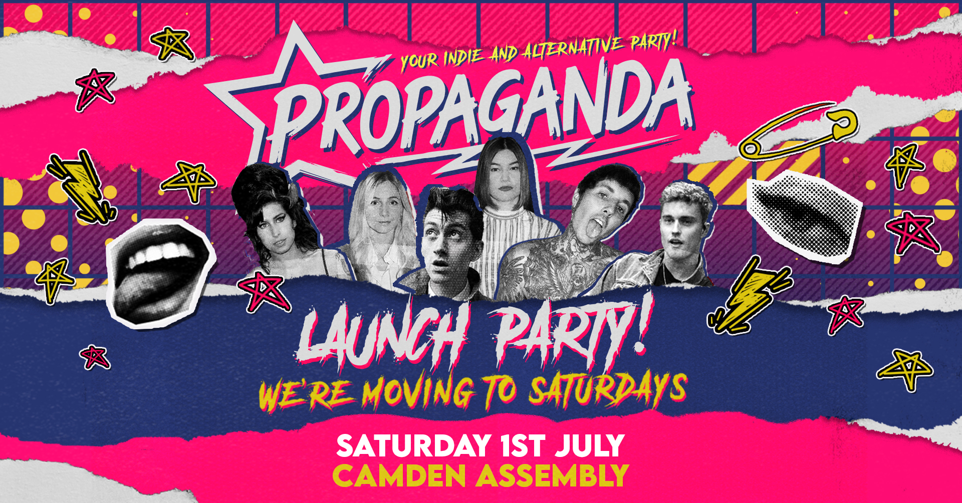 This Saturday! Propaganda London – We’re Moving to Saturdays – Launch Night!