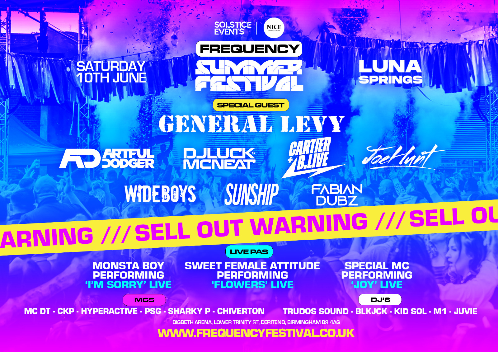 Frequency Summer Festival – Luna Springs [SELL OUT WARNING]