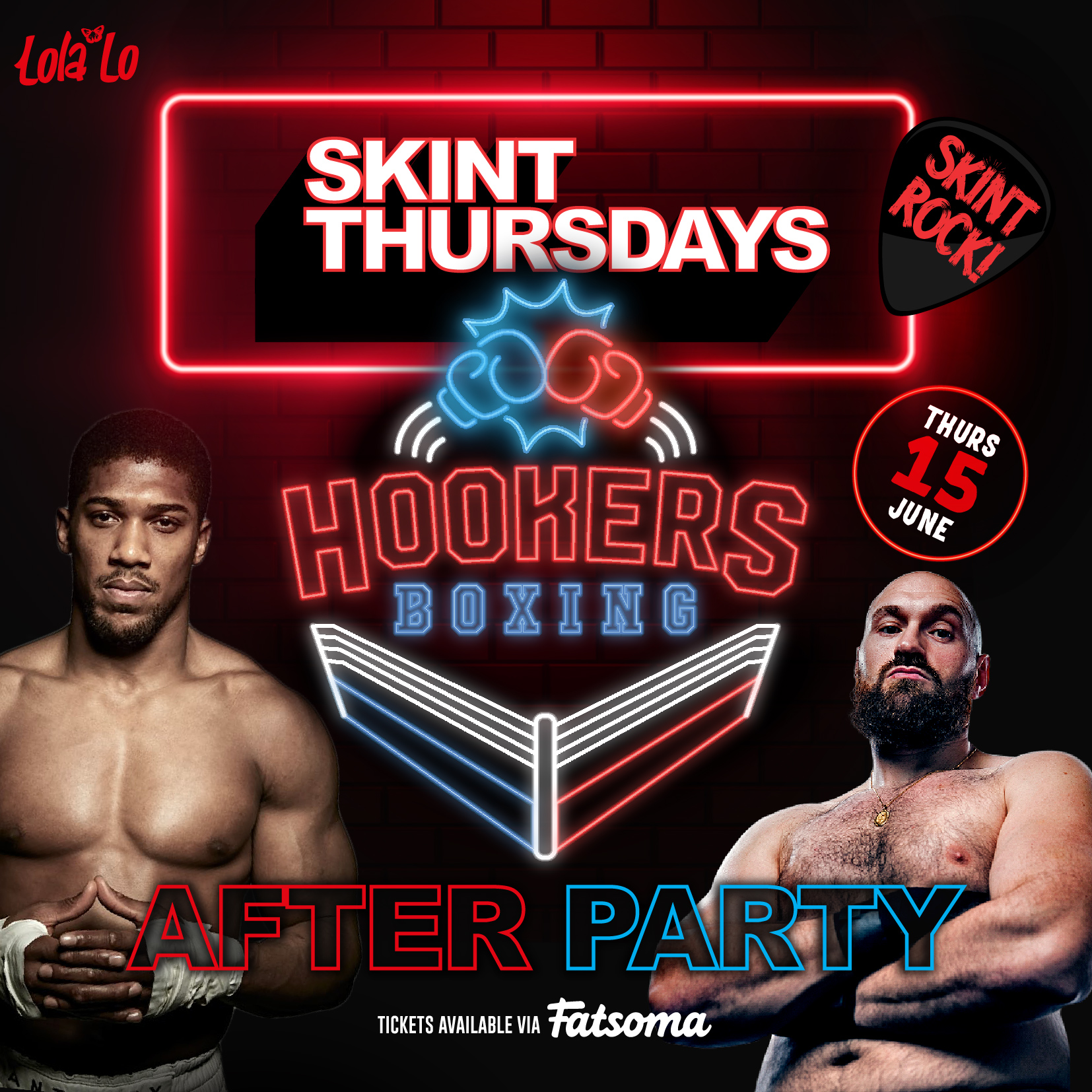 Hookers After Party  @ Lola Lo 🥊 (SOLD OUT)