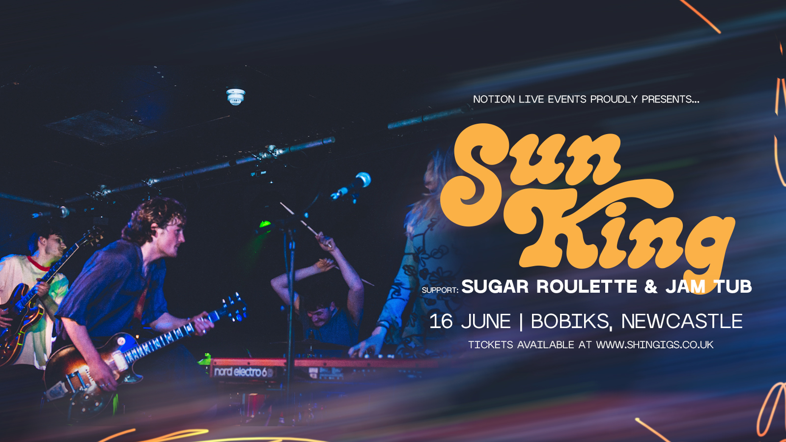 Sun King + Sugar Roulette & Jam Tub