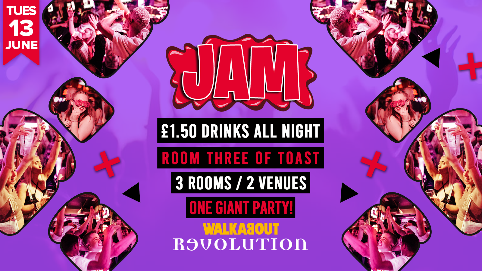 Jam • Room 3 Of Toast • Walkabout & Revolution