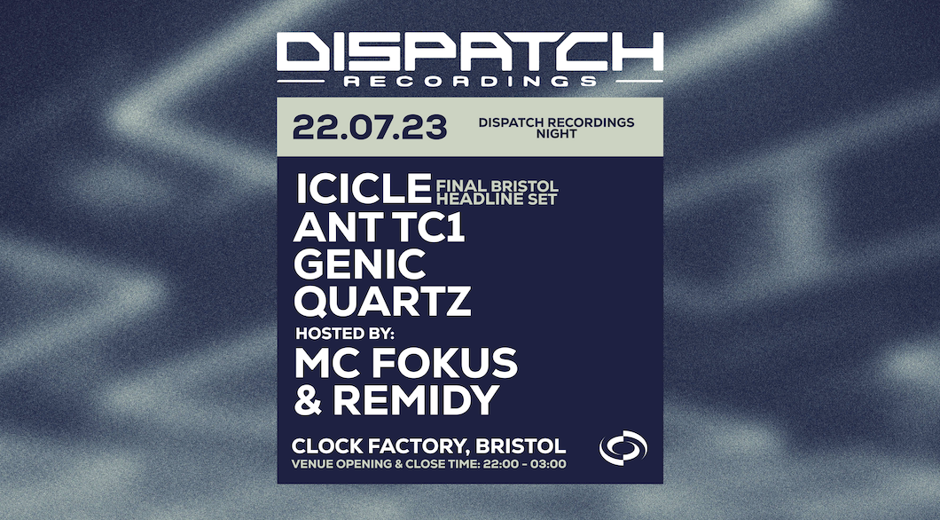 [DNB RAVE] Dispatch Recordings Bristol: Icicle