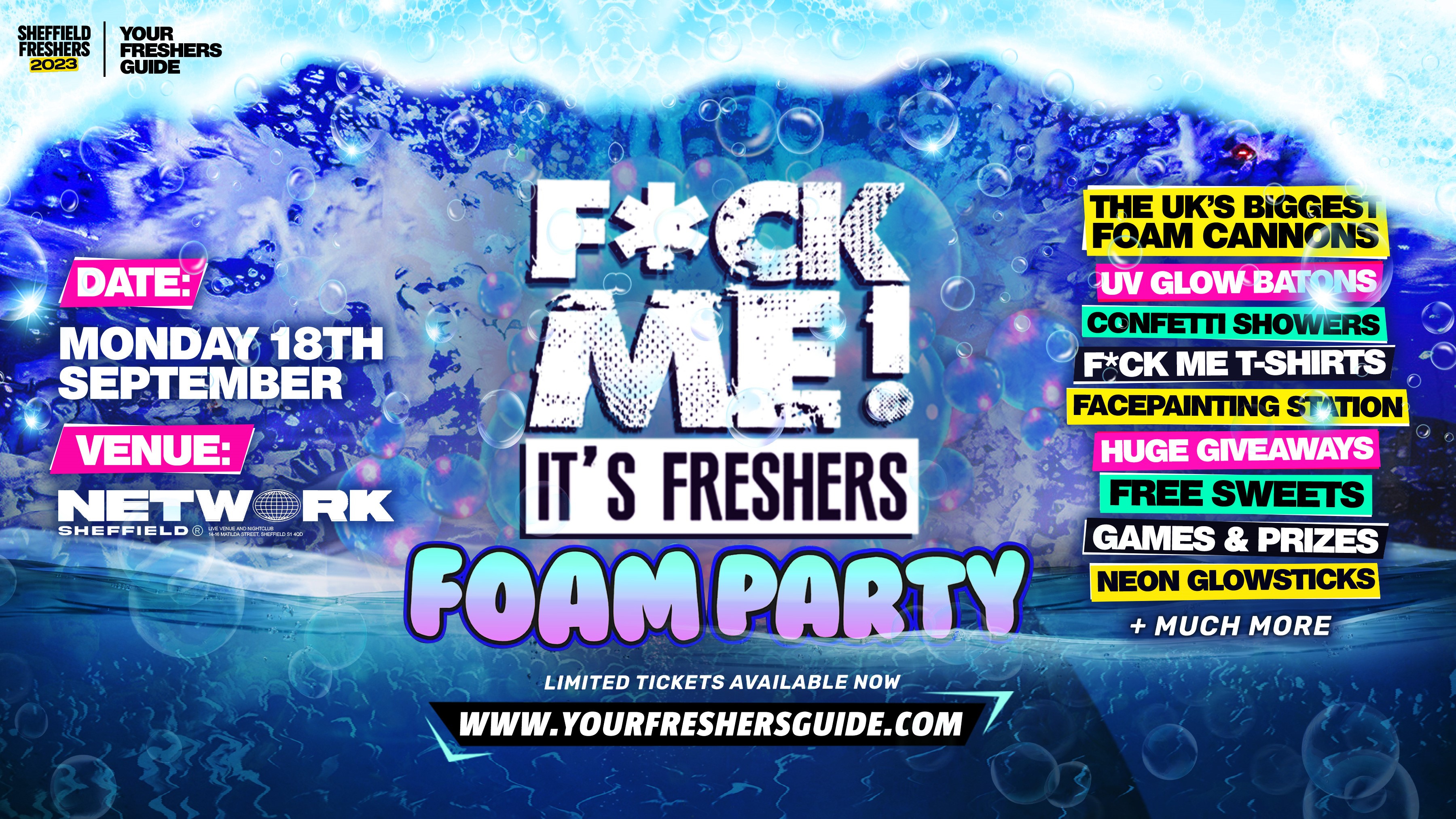 F*CK ME It’s Freshers – Sheffield Freshers 2023