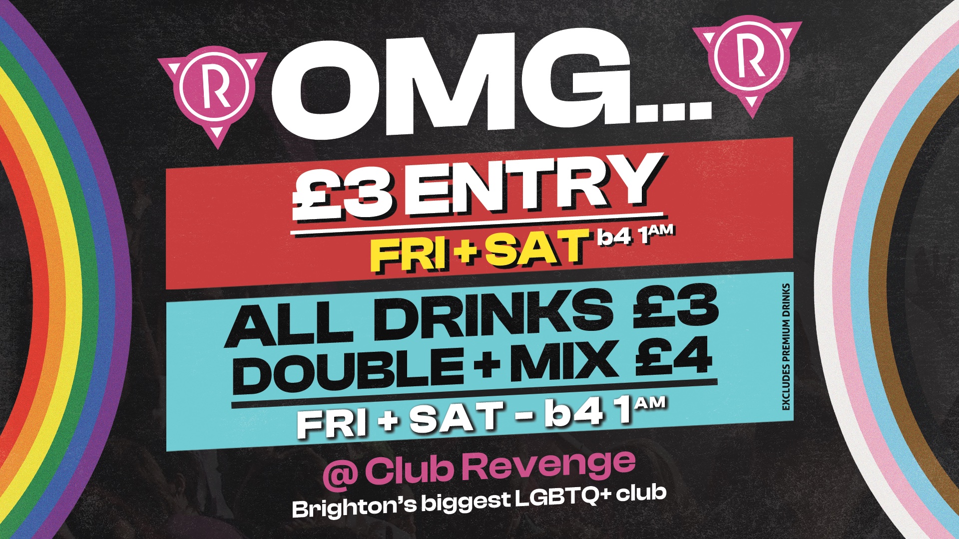 Camp Out! vs Tainted Love – £3 b4 1am, £3 drinks