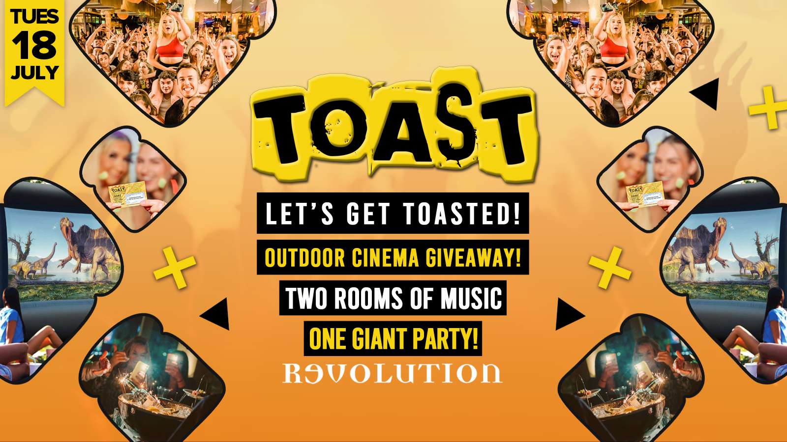 Toast • Outdoor Cinema Giveaway • Revolution